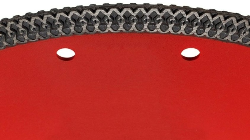 Алмазный диск универсальный Kranz KR-90-0143 отрезной ультратонкий 180x25,4/22,2x1,8x10 мм