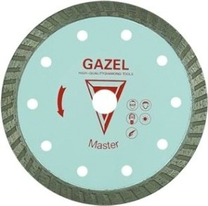 Алмазный диск универсальный СПЛИТСТОУН gazel turbo 125x2,2x10x22,2 1 сухая profi [73098]