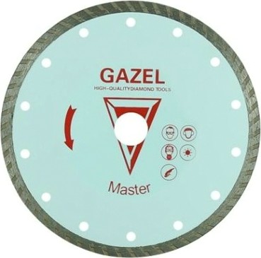 Алмазный диск универсальный СПЛИТСТОУН gazel turbo 180x2,4x8x22,2 1,6 сухая master [73415]