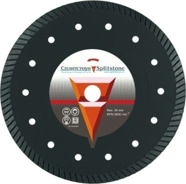 Алмазный диск универсальный СПЛИТСТОУН turbo 180x1,4x7x22,2 керамика 22 сухая premium [73404]