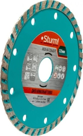 Алмазный диск универсальный Sturm 9020-04-125x22-T турбо
