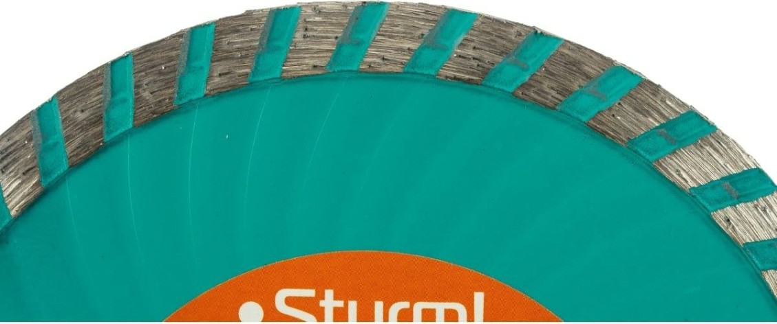 Алмазный диск универсальный Sturm 9020-04-125x22-TW turbo wave Алмазный диск универсальный Sturm 9020-04-125x22-TW turbo wave