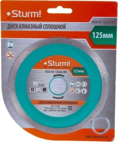 Алмазный диск универсальный Sturm 9020-04-125x22-WC