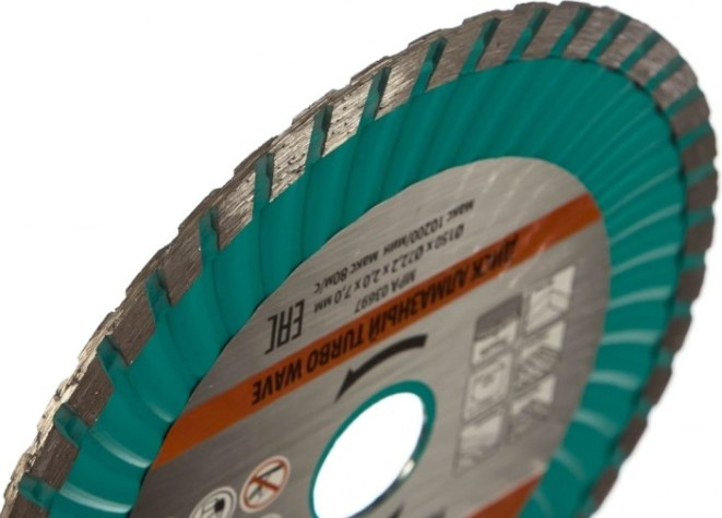 Алмазный диск универсальный Sturm 9020-04-150x22-TW turbo wave 150мм Алмазный диск универсальный Sturm 9020-04-150x22-TW turbo wave 150мм