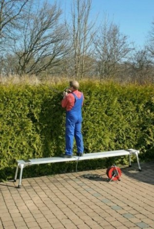 Алюминиевая телескопическая площадка KRAUSE TeleBoard 1,75/3,0 м 123701 [123701]