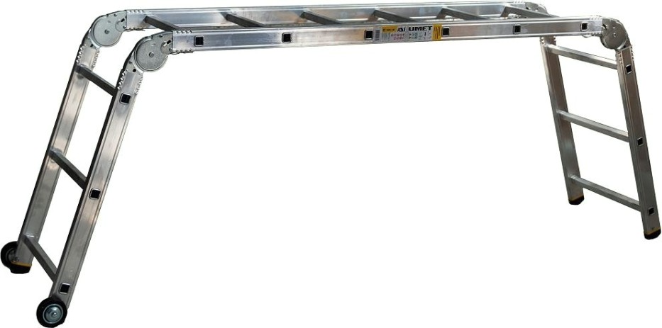 Алюминиевые подмости АЛЮМЕТ SMS 363 (съемная площадка+колеса) 3*6*3 Алюминиевые подмости АЛЮМЕТ SMS 363 (съемная площадка+колеса) 3*6*3