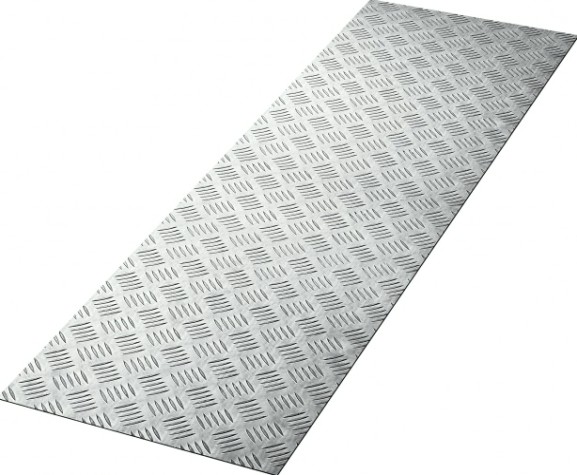 Алюминиевый лист ЗУБР Квинтет рифленый 300х1200 х1.5 мм [53831]