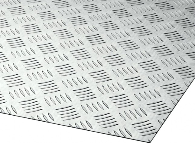 Алюминиевый лист ЗУБР Квинтет рифленый 300х1200 х1.5 мм [53831]