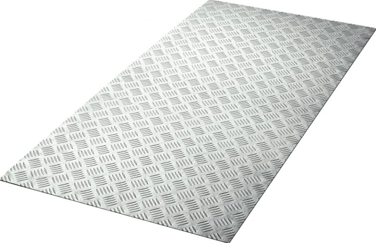 Алюминиевый лист ЗУБР Квинтет рифленый 600х1200 х1.5 мм [53830]