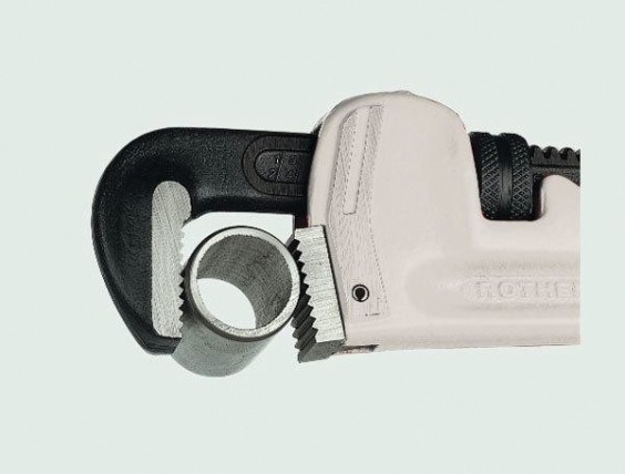 Алюминиевый прямой трубный ключ ROTHENBERGER ALUDUR 70160 14" [70160]