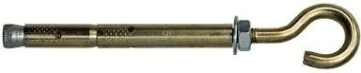 Анкер 16 х 250 М 8 втулочный двухраспорный с крюком
