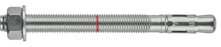 Анкер клиновой KRAFTOOL М10x100 оцинкованный, eta option 7, 50 шт. [302184-10-100]