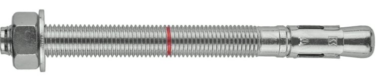 Анкер клиновой KRAFTOOL М10x150 оцинкованный, eta option 7, 25 шт. [302184-10-150]