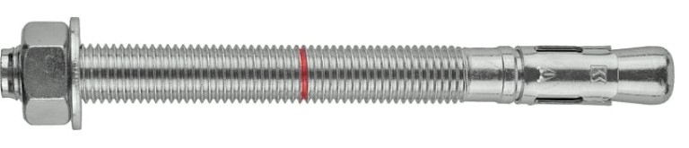 Анкер клиновой KRAFTOOL М10x70 оцинкованный, eta option 7, 50 шт. [302184-10-070]