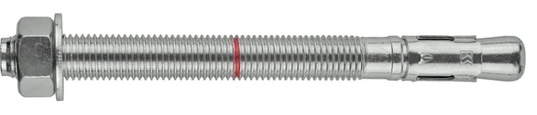 Анкер клиновой KRAFTOOL М12x100 оцинкованный, eta option 7, 25 шт. [302184-12-100]