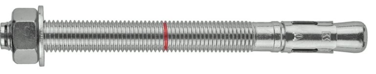 Анкер клиновой KRAFTOOL М16x125 оцинкованный, eta option 7, 25 шт. [302184-16-125]