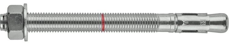 Анкер клиновой KRAFTOOL М8x130 оцинкованный, eta option 7, 50 шт. [302184-08-130]