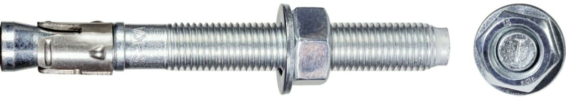 Анкер клиновой SORMAT S-KA 16/8х125 оцинкованный, к.п. 6.8 [9630001170]
