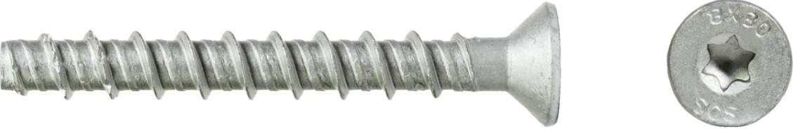 Анкерный шуруп SORMAT SCS CS 6X100 по бетону с покрытием multi laire (уп. 50 шт) [9630351617]