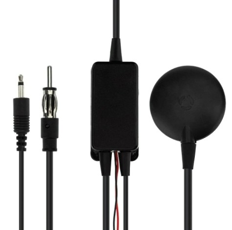 Антенна автомобильная REXANT RX-502 внутрисалонная (радио + тв), активная [34-0502]