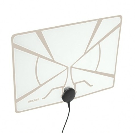 Антенна комнатная REXANT Ag-709 «Активная» на скотче до 23км от БС [34-0709]