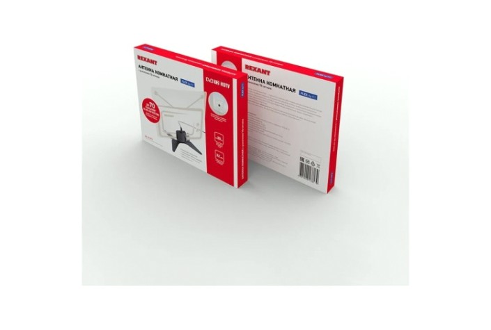 Антенна комнатная REXANT Ag-717 «Активная» до 20км от БС [34-0717]