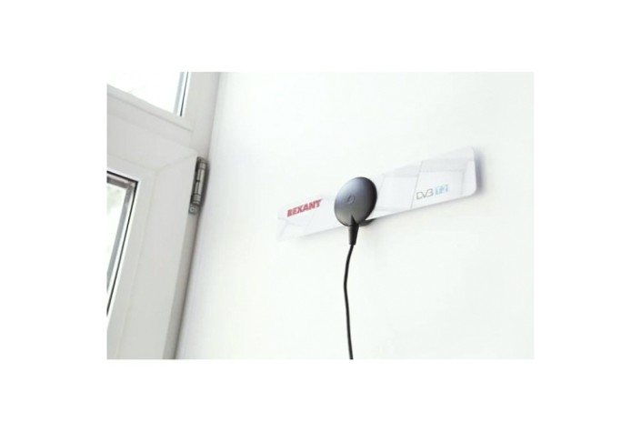 Антенна комнатная REXANT RX-255 на присоске до 7км от БС [34-0255]