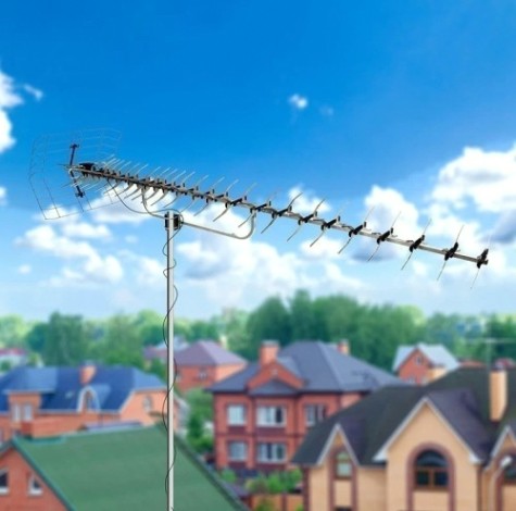 Антенна наружная REXANT RX-414 до 100км от БС, (коробка) [34-0414]