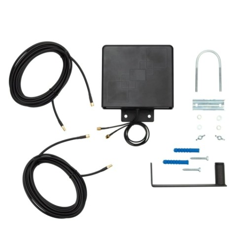 Антенна REXANT 34-0902 4G MIMO Вега до 10км от БС Антенна REXANT 34-0902 4G MIMO Вега до 10км от БС