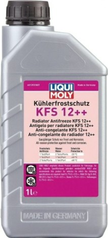 Антифриз-концентрат LIQUI MOLY Kuhlerfrostschutz KFS 12++ 1 л. красный 21134 [21134]