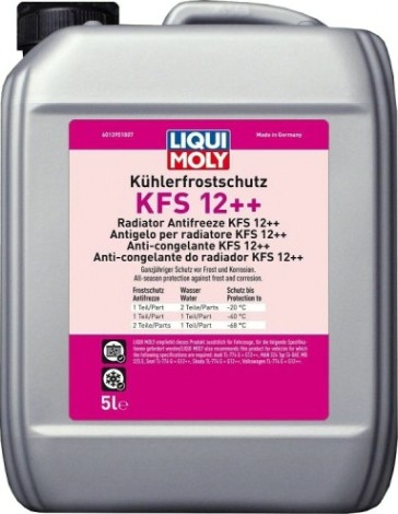 Антифриз-концентрат LIQUI MOLY Kuhlerfrostschutz KFS 12++ 5 л. красный 21135 [21135]