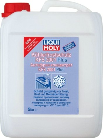 Антифриз-концентрат LIQUI MOLY Kuhlerfrostschutz KFS 2001 Plus G12 5 л. красный 8841/21146 [21146/8841]