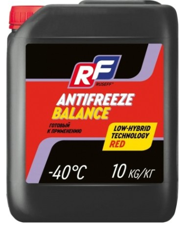 Антифриз RUSEFF BALANCE красный 10 л 17485N [17485N]