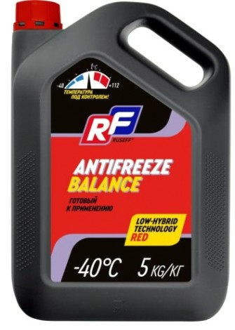 Антифриз RUSEFF BALANCE красный 5 л 17482N [17482N]