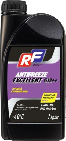 Антифриз RUSEFF EXCELLENT G12++ фиолетовый 1 л 17361N [17361N]