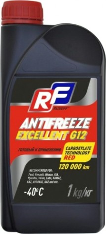 Антифриз RUSEFF EXCELLENT G12 красный 1 л 17357N [17357N]