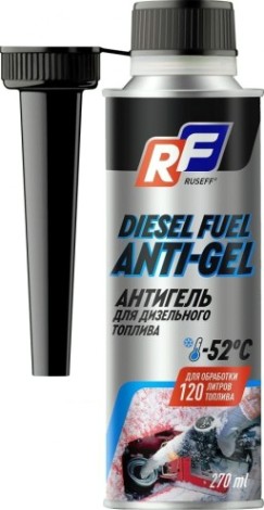 Антигель дизельный RUSEFF 0,27 л 1:120 для легковых автомобилей 19300N [19300N]