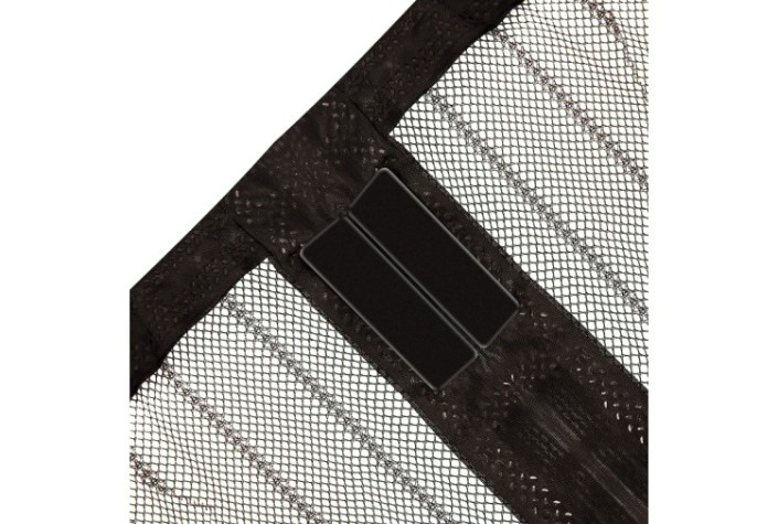 Антимоскитная сетка REXANT 71-0221 дверная 210х100см, с магнитами, черн. Антимоскитная сетка REXANT 71-0221 дверная 210х100см, с магнитами, черн.