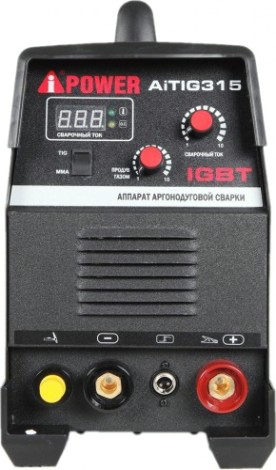 Аппарат аргонно-дуговой сварки A-iPOWER AiTIG315 инверторный [62315]