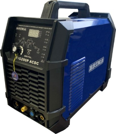 Аппарат аргонно-дуговой сварки Brima TIG-200P AC/DC DIGITAL [БП-00000238]