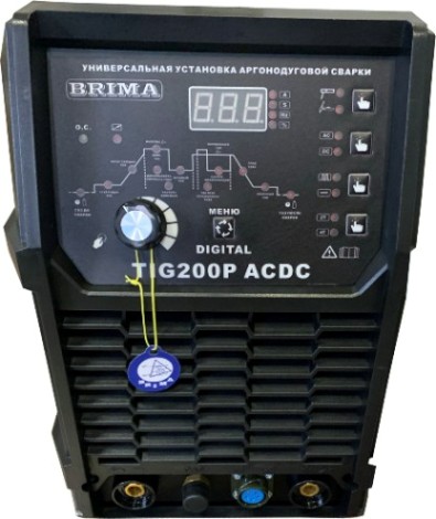 Аппарат аргонно-дуговой сварки Brima TIG-200P AC/DC DIGITAL [БП-00000238]