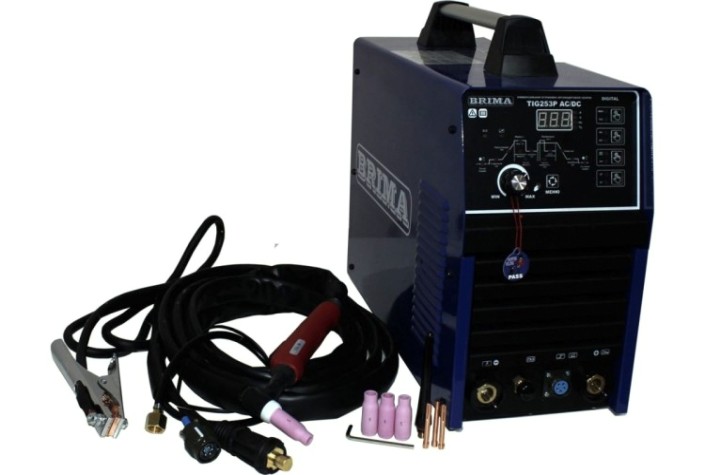 Аппарат аргонно-дуговой сварки Brima TIG-253P AC/DC DIGITAL [НП000001410]
