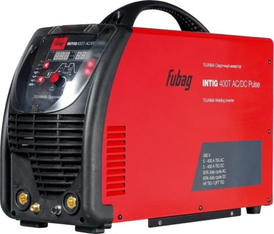 Аппарат аргонно-дуговой сварки FUBAG INTIG 400 T W AC/DC PULSE + горелка fb tig 18 5p 4m + модуль [31456.1]