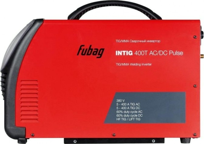 Аппарат аргонно-дуговой сварки FUBAG INTIG 400 T W AC/DC PULSE + горелка fb tig 18 5p 4m + модуль [31456.1]