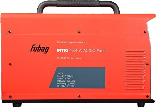 Аппарат аргонно-дуговой сварки FUBAG INTIG 400 T W AC/DC PULSE + горелка fb tig 26 5p 4m [31456.2]