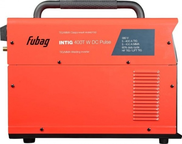 Аппарат аргонно-дуговой сварки FUBAG INTIG 400 T W DC PULSE + горелка fb tig 400w 4m + переход [31454.3]