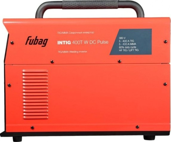Аппарат аргонно-дуговой сварки FUBAG INTIG 400T W DC PULSE + горелка fb tig 18 5p 4m + блок ж [31454.1]