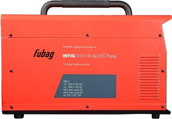 Аппарат аргонно-дуговой сварки FUBAG INTIG 500 T AC/ DC PULSE + горелка fb tig 26 5p 4m [31457.2]
