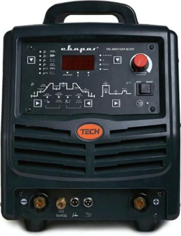 Аппарат аргонно-дуговой сварки СВАРОГ TECH TIG 200 P DSP AC/DC (E104) [00000091014]
