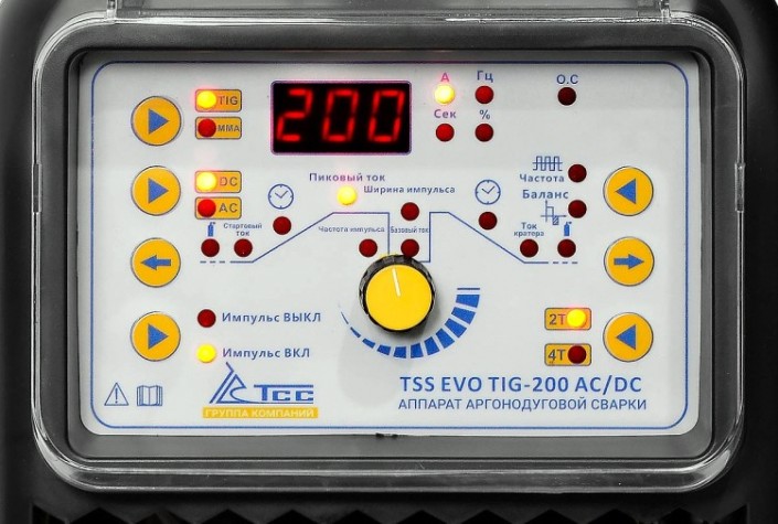 Аппарат аргонно-дуговой сварки ТСС EVO TIG-200 AC/DC [035263]